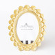 8 Oak Lane Gold Scalloped 5x7 Picture Frame