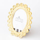 Image of 8 Oak Lane Gold Scalloped 5x7 Picture Frame