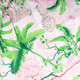 Detail of 8 Oak Gifts Pink Leopard Palm PJ Set with Shorts & Long Sleeve Top