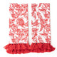8 Oak Lane Nutcracker Toile Tassel Kitchen Towel Set