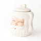 8 Oak Lane Gifts White Santa Cookie Jar