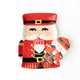 8 Oak Lane image of Red Nutcracker Dessert Plate