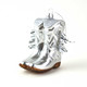 8 Oak Lane image of Cowboy Boot Boxed Glass Ornament