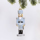 8 Oak Lane Blue Nutcracker Boxed Glass Ornament