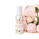 8 Oak Lane botanical berry room spray in pink bottle with strawberry and vine floral pattern (front view)