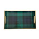 Blackwatch Plaid Resin Catchall Vanity Tray