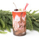 Dirty Soda Glass Christmas Ornament, Novelty Drink