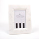 White Marble 4 x 6 Picture Frame