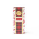 Festive Spice hand cream box and tube in a red plaid and toile print (alternate angle)