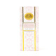 Peony Grapefruit hand cream box and tube in a pink floral toile print (alternate angle)