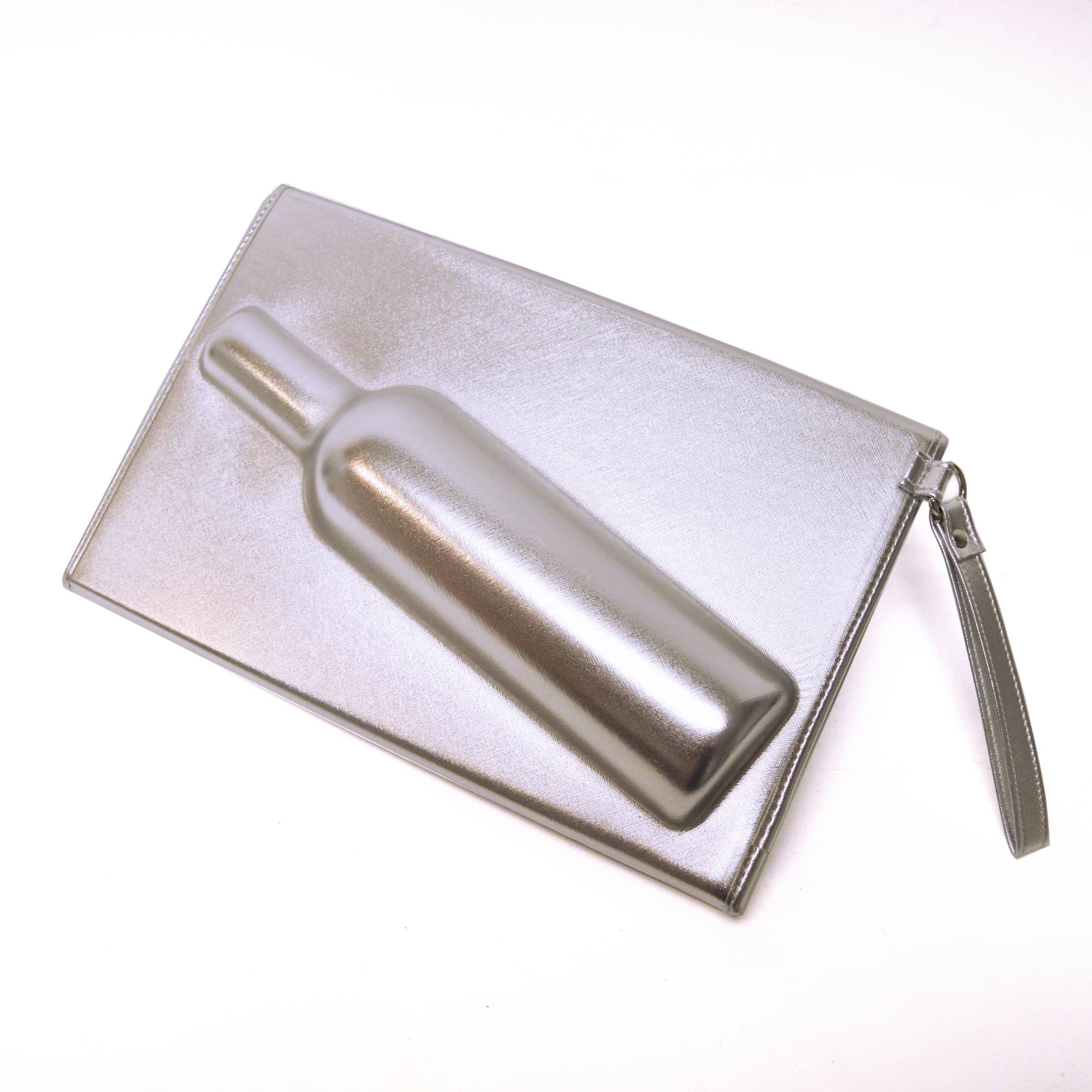 8 Oak Lane Wine Bottle Carrying Clutch Bag