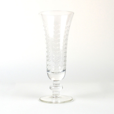 Set of 8 Diamond Clear Cut Fluted Champagne Glasses – alabamafurniture