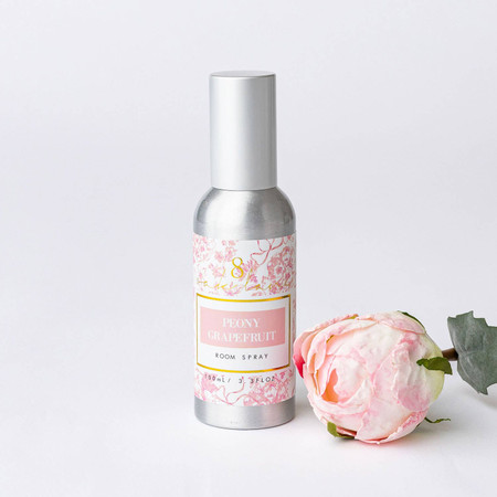 Peony Grapefruit Room Spray - 8 Oak Lane
