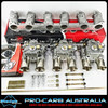 HOLDEN 45DCOE FAJS, 6CYL RED 149-202 (Weber Replace) TRIPLE CARBURETOR PACKAGE