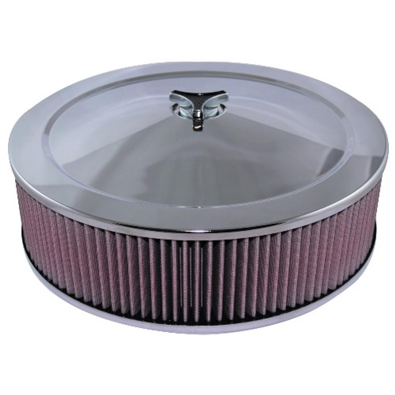 Holley Air Cleaner - 14 Chrome