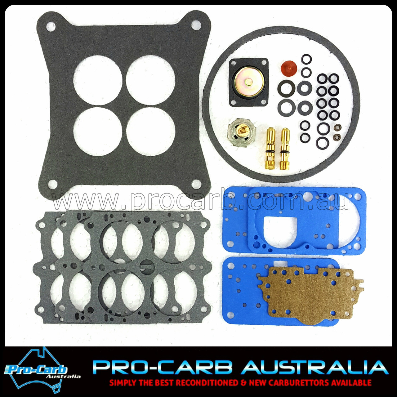 Holley 4BBL 450 465CFM Vac Secondary Repair Kit - Procarb
