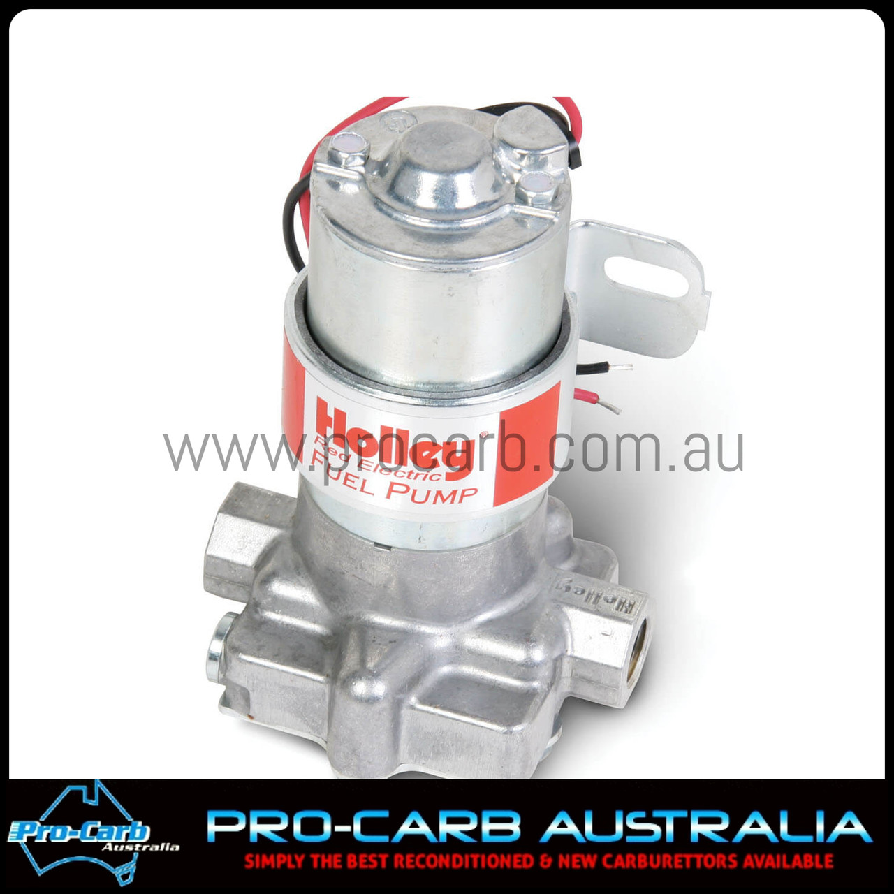 HOLLEY Fuel Pump 12-801 RED! Dead Stock! ホーリー フューエルポンプ 新品未使用！ 長在庫品！ 3/8レギュレターサービス！  Holley 12-801-1 Red Electric Fuel Pump For Carbureted Engines 97