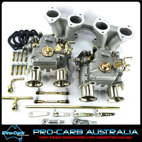 Datsun A12 engines 2 x 40 1200 DCOE FAJS (Weber repl, ) Conversion Kit