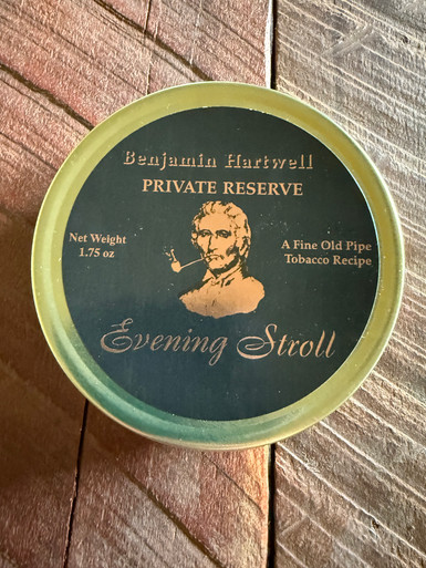 evening stroll tobacco Benjamin Hartwell Private Reserve 1.75 oz. Pipe Cornell & Diehl Autumn Evening