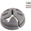 Halex 3/8 in. - 1/2 in. Knockout Non-Metallic Push-In Connector (100-Pack)