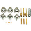 DANCO Central Brass 3-Handle Tub and Shower Faucet Trim Kit in Chrome (Valve Not Included)