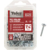 Teks #8 x 1-1/4 in. Zinc Plated Steel Phillips Truss Head Drill Point Lath Screws (140-Pack)