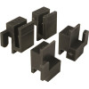 Prime-Line 3/8 in. x 9/16 in. Plastic Black Window Corner Guide Likit (4-Pack) Prime-Line 3/8 in. x 9/16 in. Plastic Black Window Corner Guide Likit (4-Pack)