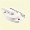 Prime-Line Diecast Construction White Used on Vertical and Horizontal Sliding Windows Sash Lock