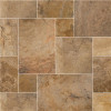 MSI Porcini Pattern Tumbled Travertine Paver Kits (120 Pieces/160 sq. ft./Pallet)