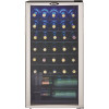Danby Single Zone 36-Bottle Freestanding Wine Cooler in Platinum/Black