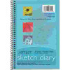 PACON CORPORATION ART 1ST SKETCH DIARY, 9 X 6, WHITE, 70 SHEETS/PAD, 12/PACK