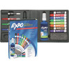 EXPO Low Odor Dry Erase Marker Eraser and Cleaner Chisel/Fine (12-Set)