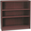 HON 1870 SERIES BOOKCASE, 3 SHELVES, 36W X 11-1/2D X 36-1/8H, MAHOGANY