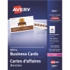 Avery 2 in. x 3-1/2 in. White Laser Business Cards (10 Cards/Sheet, 2500/Box)