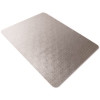 Cleartex 47 in. x 35 in. Polycarbonate Chair Mat, Clear Cleartex 47 in. x 35 in. Polycarbonate Chair Mat, Clear
