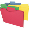 Smead Supertab Colored File Folders 1/3 in. Cut Letter Assorted (100-Box)