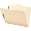 Smead 1/3 in. Cut 11-Point Legal Supertab File Folders with Fastener, Manila (50/Box)