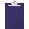 Saunders 8-1/2 in. x 12 in. Clip Capacity 1 Antimicrobial Recycled Plastic Clipboard, Blue