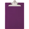Saunders 8-1/2 in. x 12 in. Clip Capacity 1 Antimicrobial Recycled Plastic Clipboard, Purple