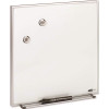 Quartet Matrixmagnetic 16 in. x 16 in. Modular Whiteboard with Silver Aluminum Frame