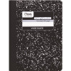 Mead 9-3/4 in. x 7-1/2 in. Wireless Composition Book, Wide/Margin Rule White (100 Sheets)