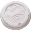 DIXIE Large White Dome Plastic Hot Cup Lid (10 Sleeves at 50-Count)