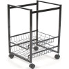 Advantus Corporation MOBILE FILE CART W/SLIDING BASKETS, 15W X 12-7/8D X 20-7/8H, BLACK