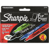 SANFORD FLIP CHART MARKERS, BULLET TIP, FOUR COLORS, 4/SET
