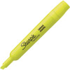 Sharpie Accent Tank Style Highlighter Chisel Tip Fluorescent, Yellow (12/Pack)