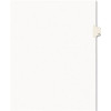 Avery Dennison AVERY AVERY-STYLE LEGAL SIDE TAB DIVIDER, TITLE: 7, LETTER, WHITE, 25/PACK