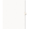 Avery Dennison AVERY AVERY-STYLE LEGAL SIDE TAB DIVIDER, TITLE: 12, LETTER, WHITE, 25/PACK