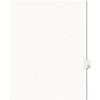 Avery Dennison AVERY AVERY-STYLE LEGAL SIDE TAB DIVIDER, TITLE: 17, LETTER, WHITE, 25/PACK