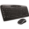 Logitech MK320 Wireless Desktop Set, Keyboard/Mouse, USB, Black