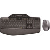 Logitech MK710 Wireless Desktop Set, Keyboard/Mouse, USB, Black